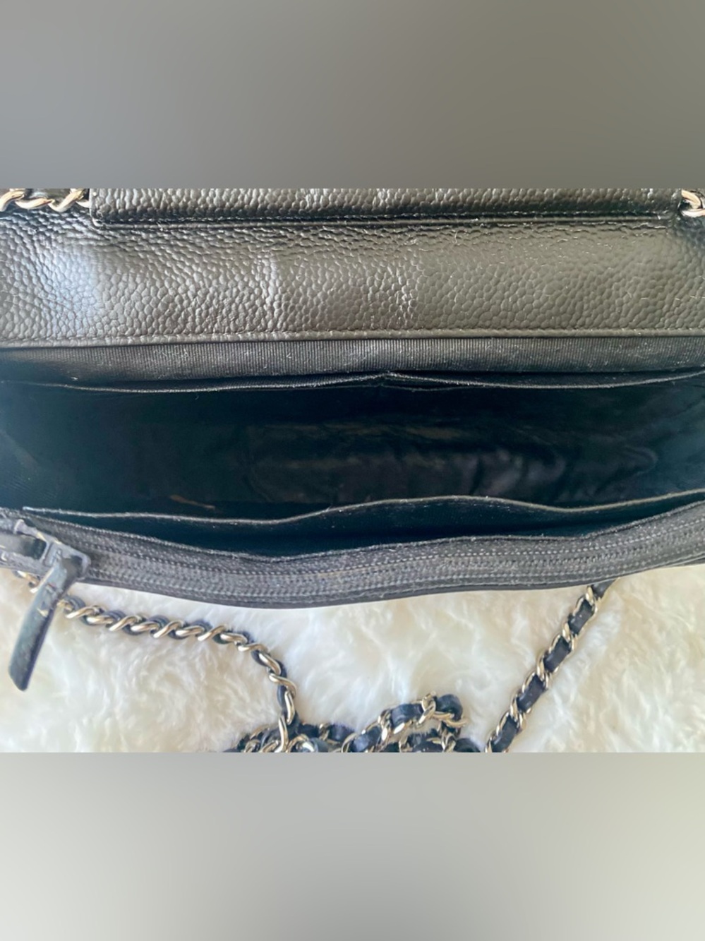 ❤️ CHANEL Caviar Timeless CC Wallet on Chain - Picture 9 of 17